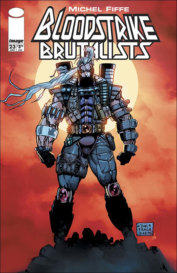 Bloodstrike (1993) issue 23-C Dan Fraga Color Cover