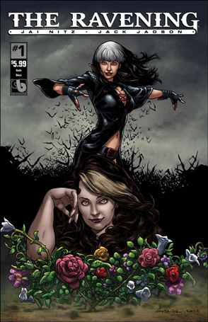Ravening (2016) issue 1-D Goth Deco Cover