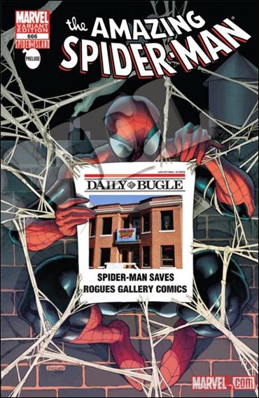 Amazing Spider-Man (1963) issue 666-PM Rogues Gallery Comics Daily Bugle Cover