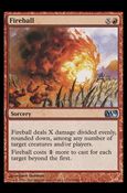 Magic the Gathering: 2010 Core Set (Base Set) card 136 Fireball