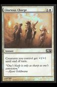 Magic the Gathering: 2010 Core Set (Base Set) card 11-B Glorious Charge (Foil)