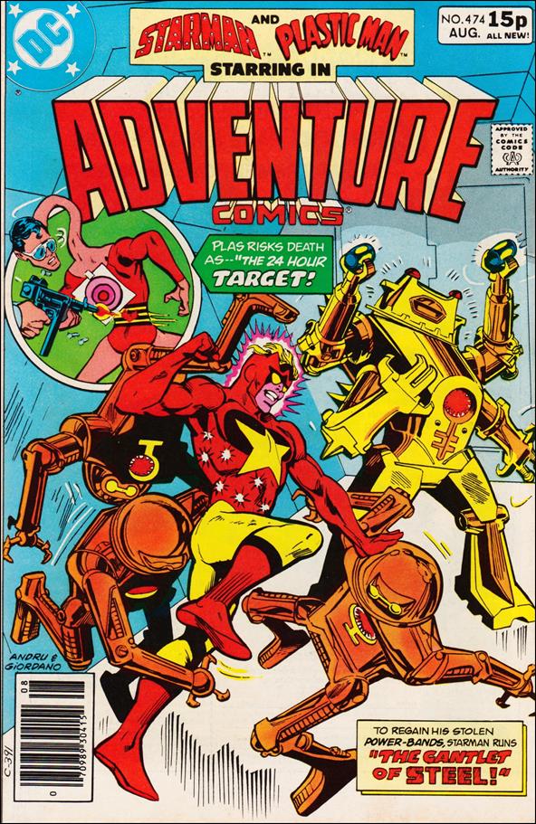 Adventure Comics (1938) issue 474-B UK Price Cover