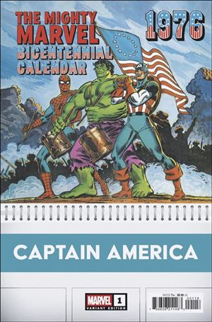 Captain America (2025) issue 1-L John Romita Sr. 1:50 Bicentennial Hidden Gem Cover