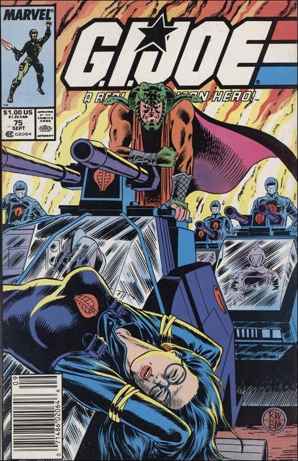 G.I. Joe: A Real American Hero issue 75-B Newsstand Cover