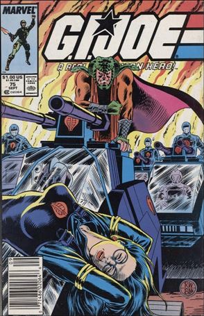 G.I. Joe: A Real American Hero issue 75-B Newsstand Cover