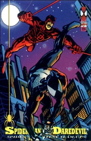 Amazing Spider-Man (Base Set) card 83 Spider-Man & Daredevil