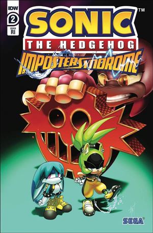 Sonic the Hedgehog: Imposter Syndrome issue 2-C Adam Bryce Thomas 1:10 Cover