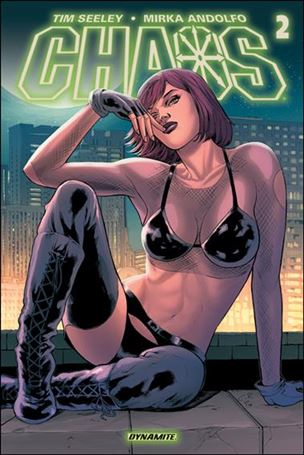 Chaos issue 2-D Carlos Rafael Subscription Cover