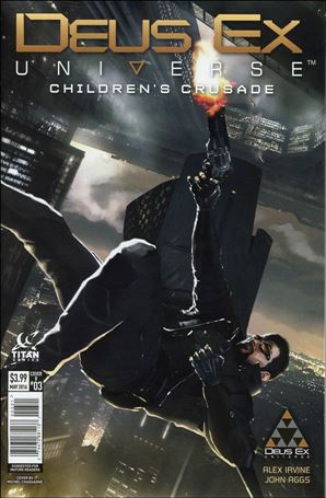 Deus Ex: Children's Crusade issue 3-B Michel Chassagne Cover