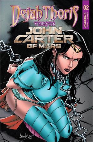 Dejah Thoris Versus John Carter issue 2-C Alessandro Miracola Cover
