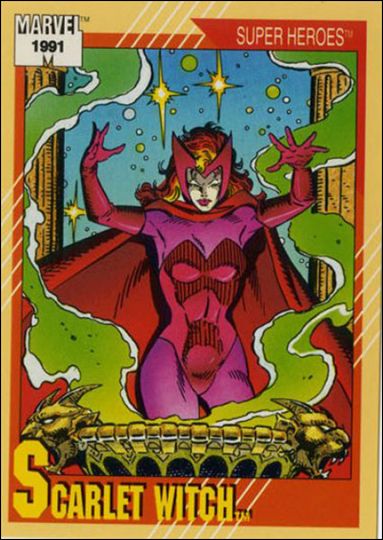 Marvel Universe: Series 2 (Base Set) card 26 Scarlet Witch