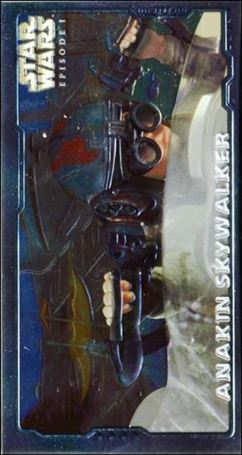 Star Wars: Episode I Widevision: Series 2 (Embossed Foil Subset) card E5 Anakin Skywalker