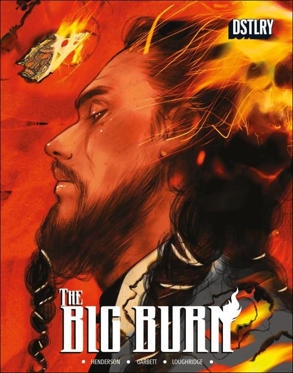 Big Burn issue 2-F Tula Lotay Wraparound Cardstock Cover