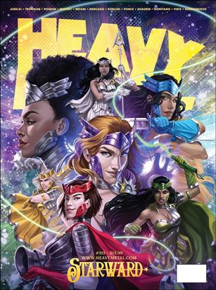 Heavy Metal issue 315-B Starward Cover