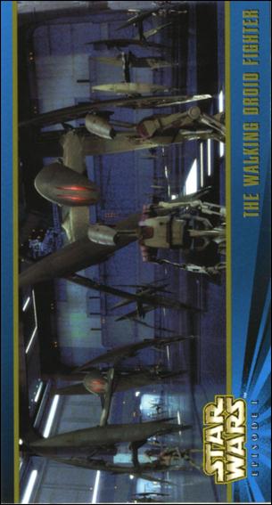 Star Wars: Episode I Widevision: Series 2 (Base Set) card 25 The Walking Droid Fighter