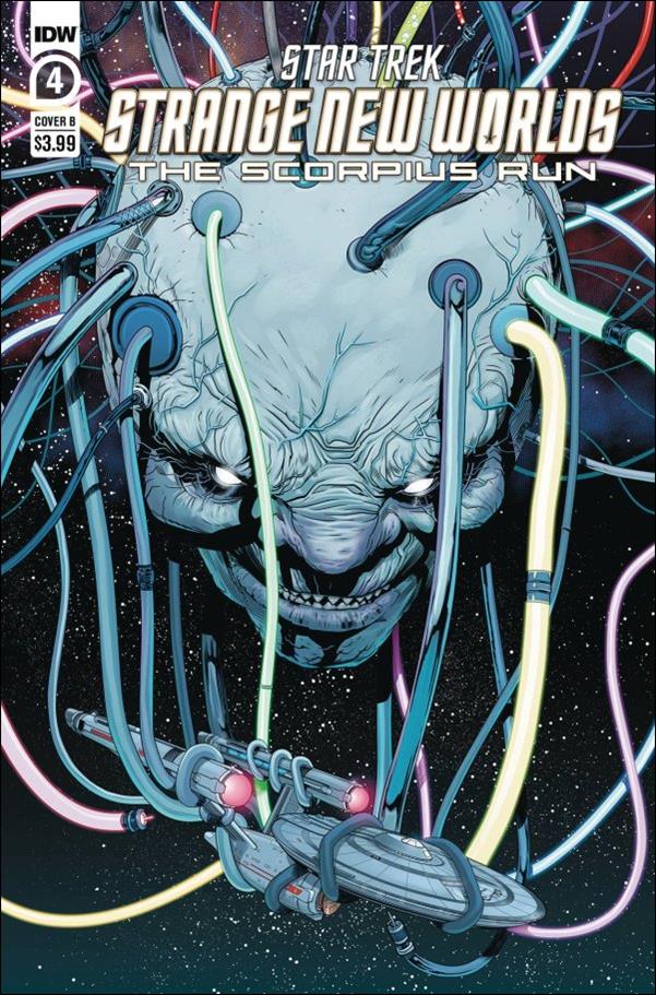 Star Trek: Strange New Worlds - The Scorpius Run issue 4-B Josh Hood Cover
