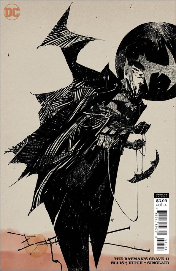 Batman's Grave issue 11-B Ashley Wood Cover