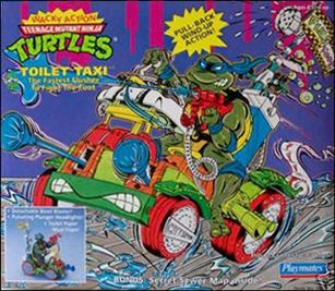 Teenage Mutant Ninja Turtles (1988) Vehicles and Playsets figure 24 Toilet Taxi