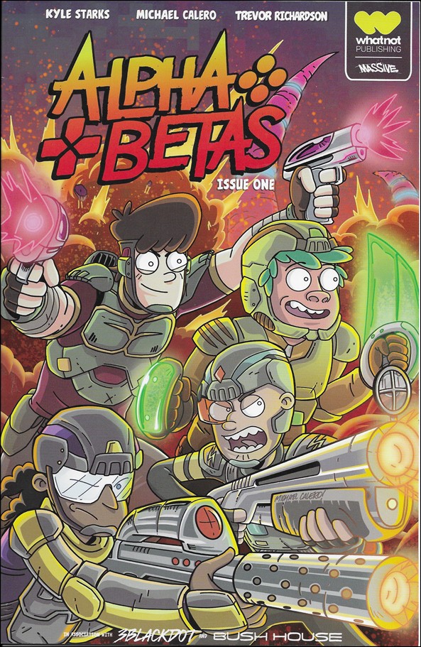 Alpha Betas issue 1 Michael Calero Cover