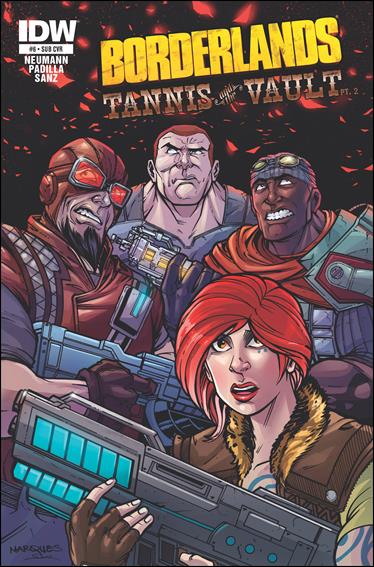 Borderlands: Tannis & the Vault issue 6-B Anthony Marques Subscription Cover