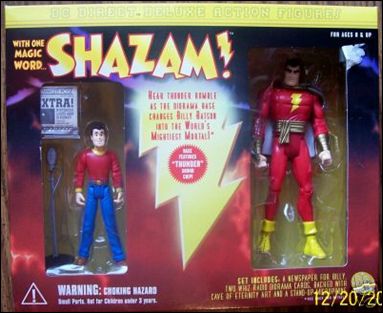Shazam! Deluxe Action Figure Set figure 1 Shazam! (Captain Marvel) and Billy Batson 2-pack