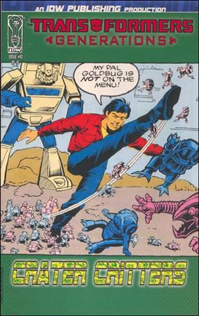 Transformers: Generations issue 10-C Retro Art 1:50 Cover