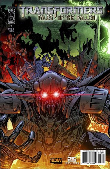 Transformers: Tales of the Fallen issue 3-B Carlos Magno Cover