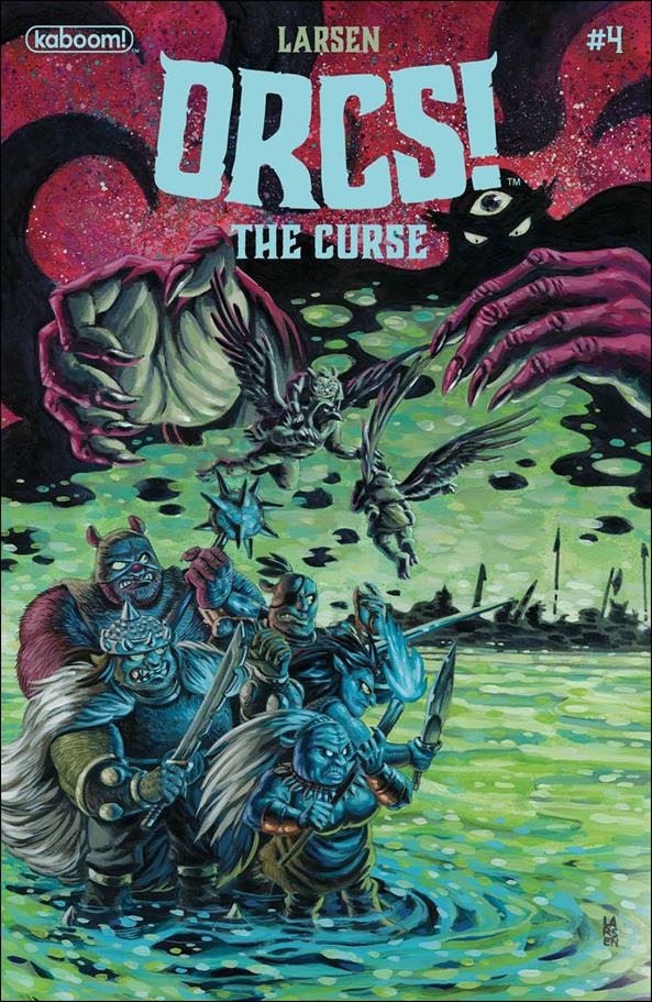 Orcs! The Curse issue 4 Christine Larsen Cover