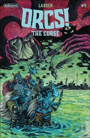 Orcs! The Curse issue 4 Christine Larsen Cover