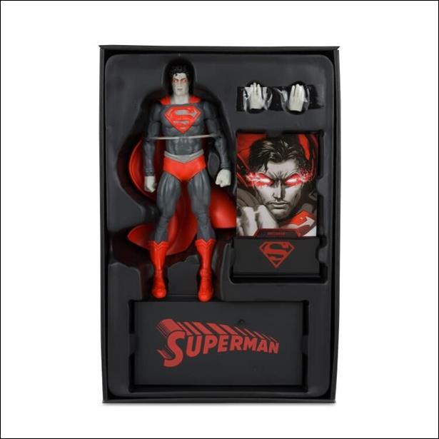 McFarlane DC Multiverse (Gold Label) issue Nn80 Superman (Black & White Accent)