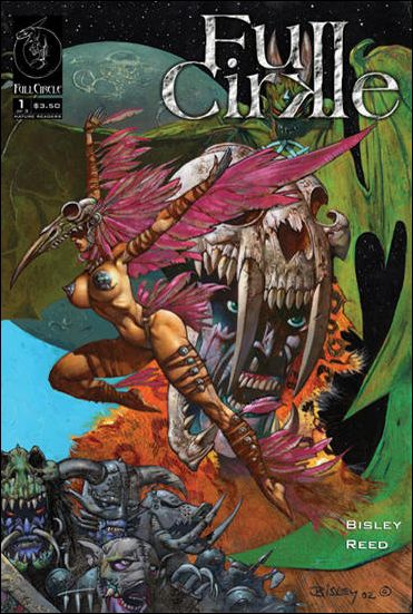 Full Cirkle issue 1-B Wraparound Cover