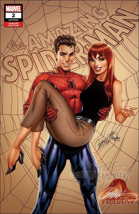 Amazing Spider-Man (2018) issue 2-H J. Scott Campbell Store 1960s Cover 1/1300
