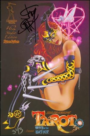 Tarot: Witch of the Black Rose issue 62-C Studio Edition Cover Signed by Balent 1/1000 w/COA
