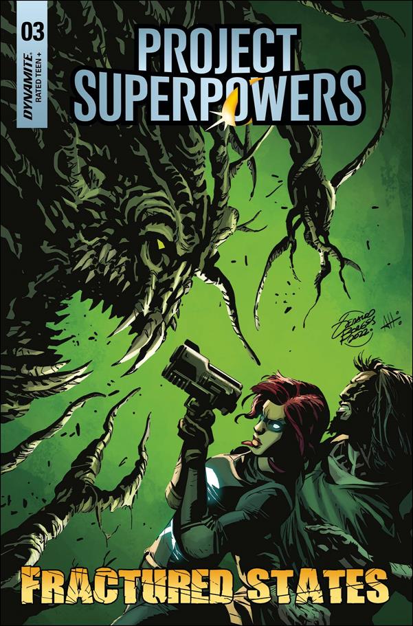 Project Superpowers: Fractured States issue 3-C Geraldo Borges Cover