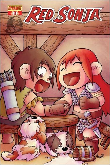 Red Sonja (2013) issue 1-N Agnes Garbowska Phantom Cover