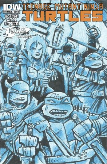 Teenage Mutant Ninja Turtles Annual issue 2014-B Jetpack Comics Orange Cover 1/300