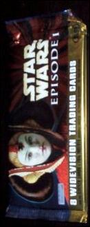 Star Wars: Episode I Widevision: Series 1 card 2-F Sealed Retail Pack - Amidala $1.99 Price