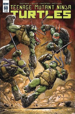 Teenage Mutant Ninja Turtles (2011) issue 60 Dave Wachter Cover