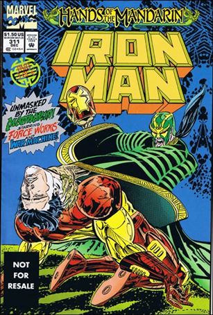 Iron Man (1968) issue 311-B Marvel Legends Reprint