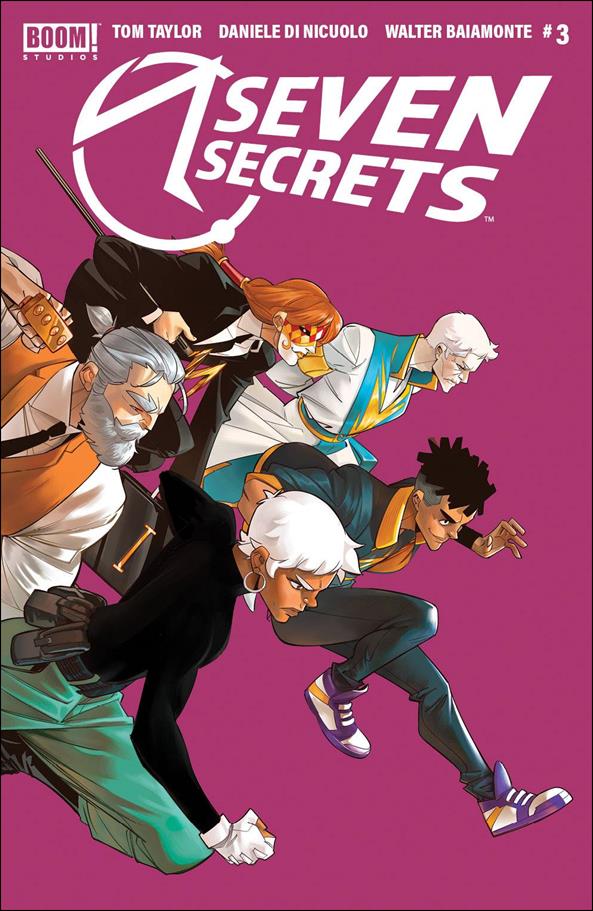 Seven Secrets issue 3-F Daniele Di Nicuolo Cover (3rd Printing)