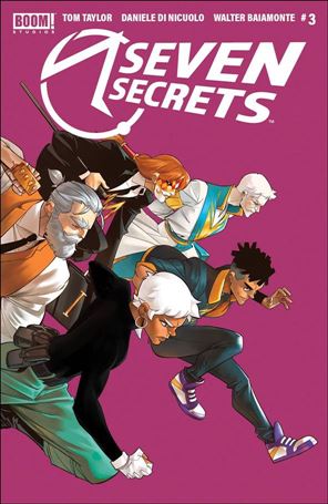 Seven Secrets issue 3-F Daniele Di Nicuolo Cover (3rd Printing)