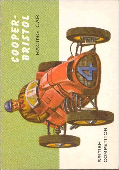World on Wheels (Base Set) card 26 Cooper - Bristol Racing Car