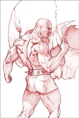 Death-Defying 'Devil (2019) issue 3-F Riccardo Federici 1:15 Red Sketch Virgin Cover