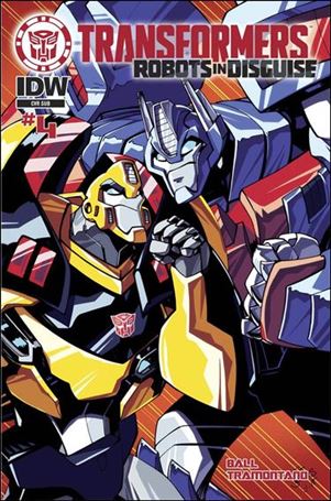 Transformers: Robots in Disguise (2015) issue 4-B Travis Sengaus Subscription Cover