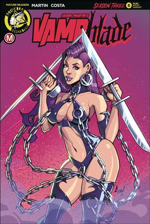 Vampblade Season 3 issue 6-C Axebone Standard Cover