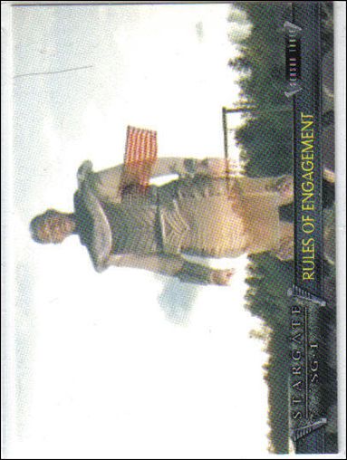 Stargate SG-1 Premiere Edition (Base Set) card 56 Rules of Engagement