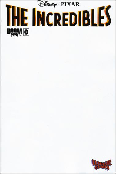 Incredibles: City of Incredibles issue 0-D Ultimate Comics Blank/Sketch Cover