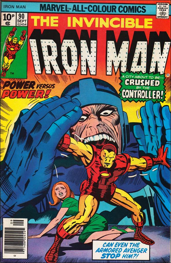 Iron Man (1968) issue 90-B UK Price Cover