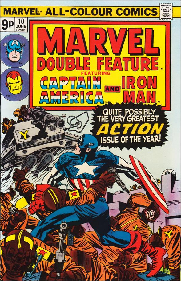 Marvel Double Feature issue 10-B UK Price Cover
