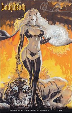 Lady Death: Secrets issue 1-G Budd Root Edition 1/200